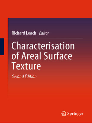 cover image of Characterisation of Areal Surface Texture